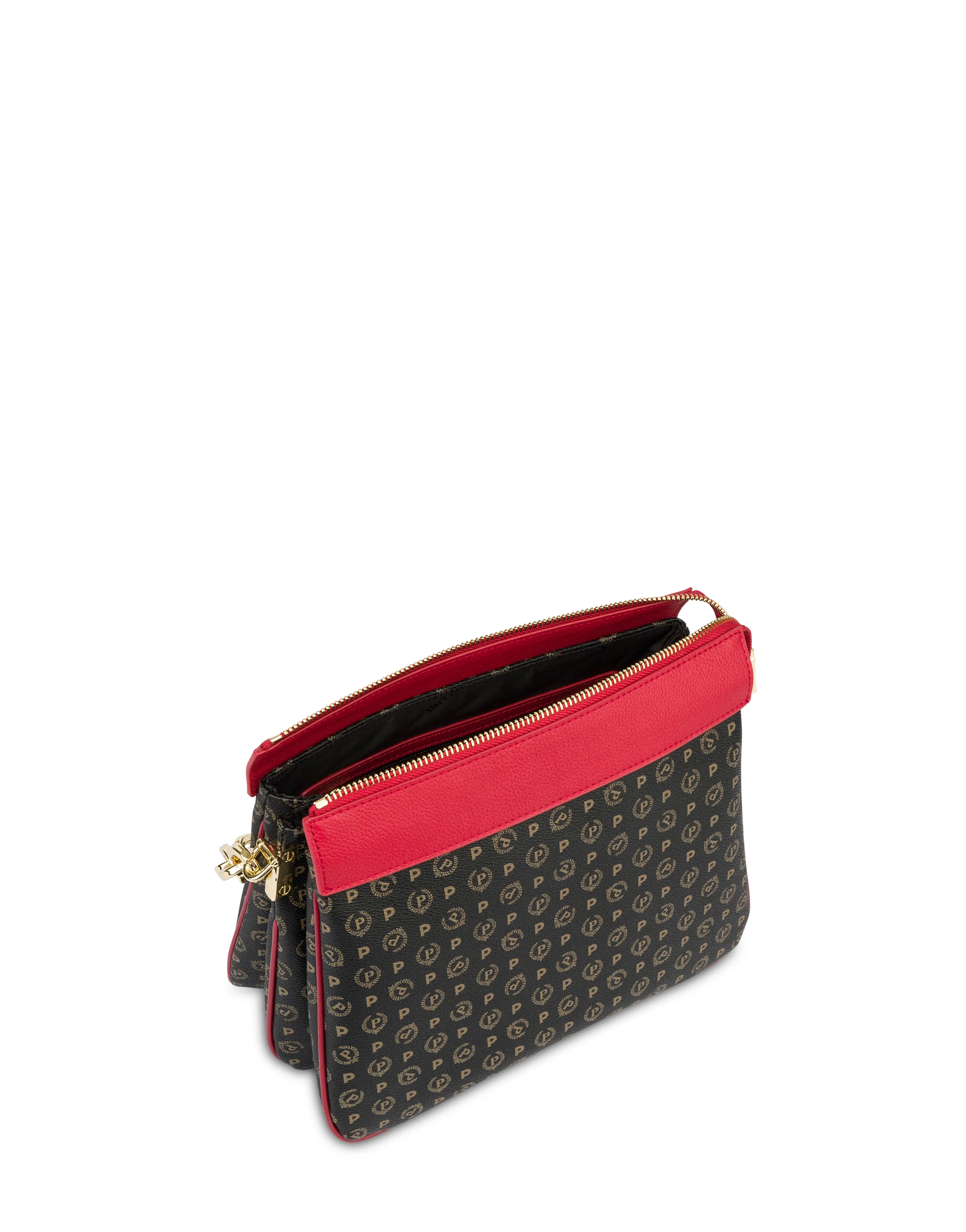     Linea Heritage Borsa A Spalla Heritage Pvc Nero/lacca
