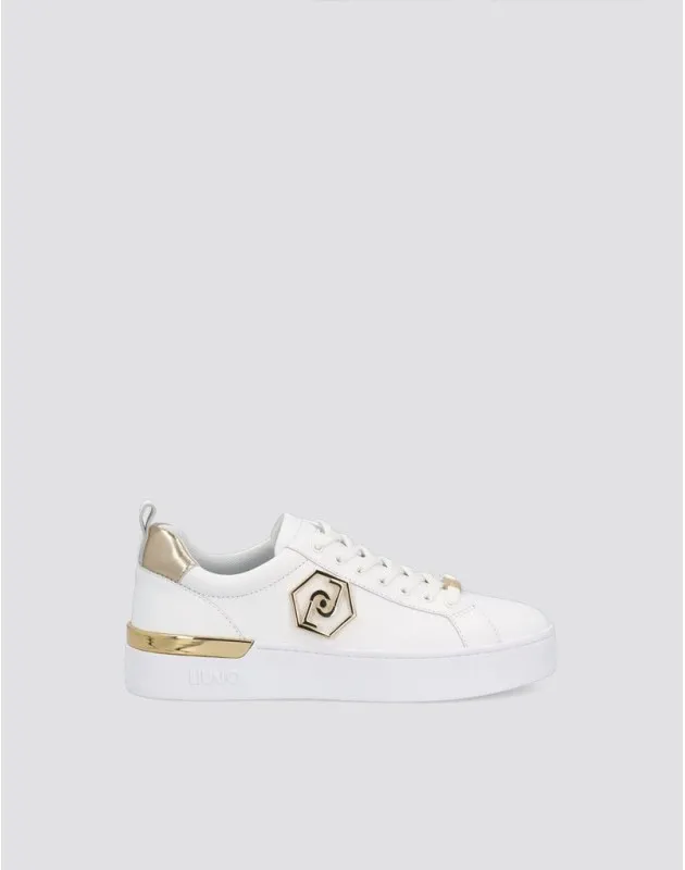 LIU JO - Sneakers in pelle con logo