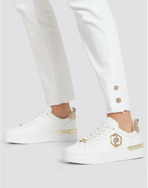 LIU JO - Sneakers in pelle con logo