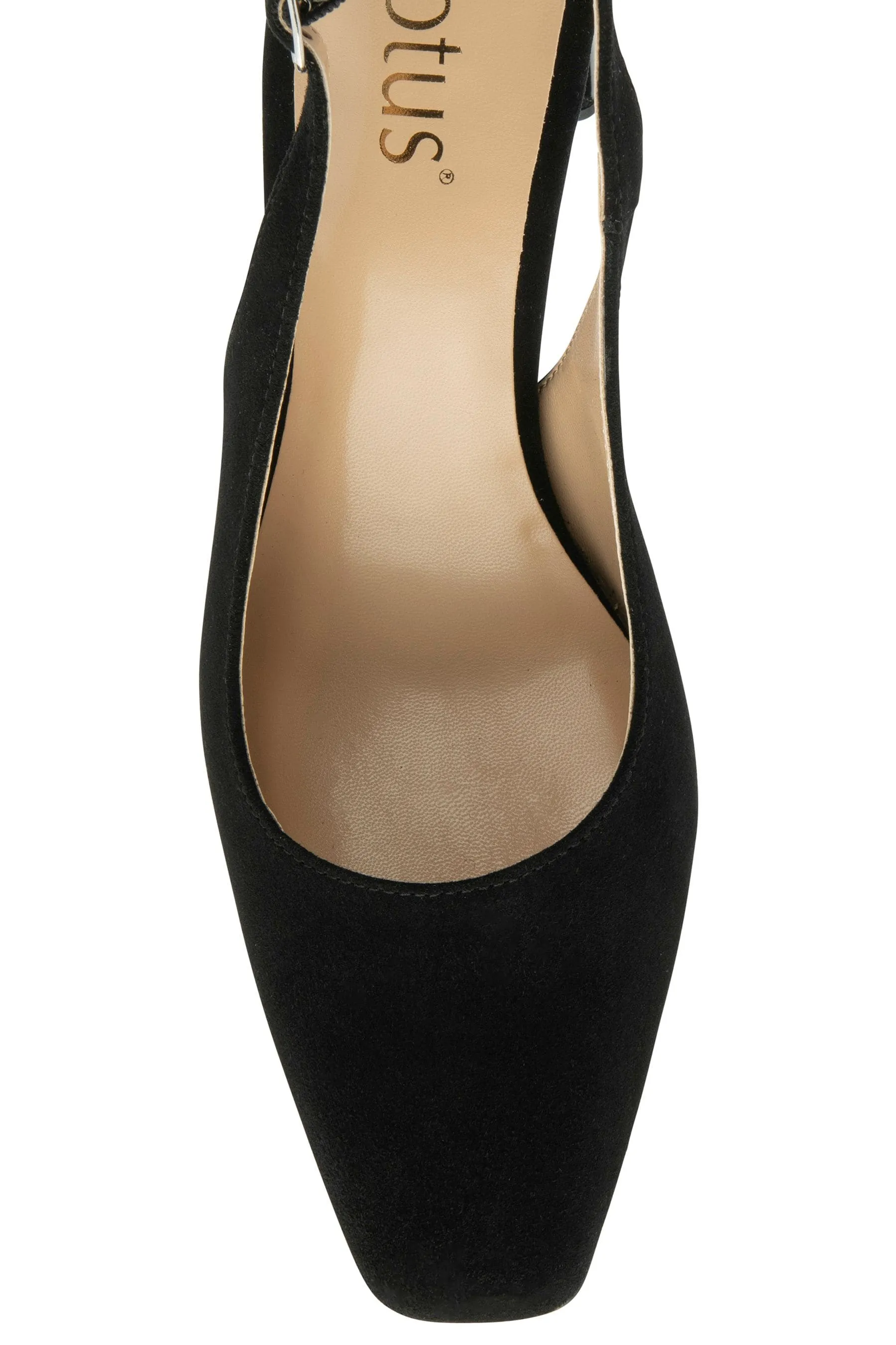 Lotus - Décolleté scamosciate con Scarpe e cinturino posteriore