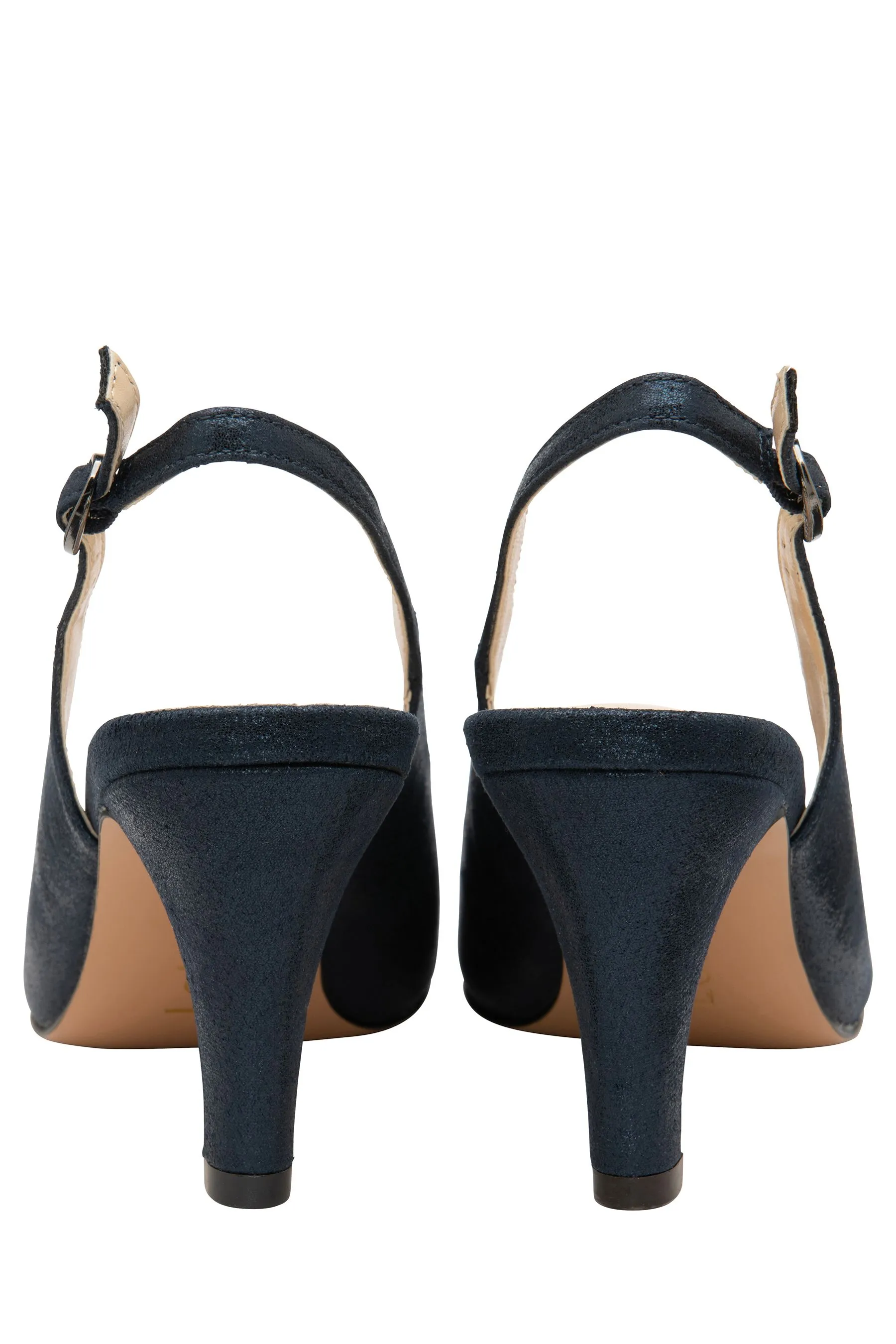 Lotus - Scarpe aperte in punta con cinturino posteriore