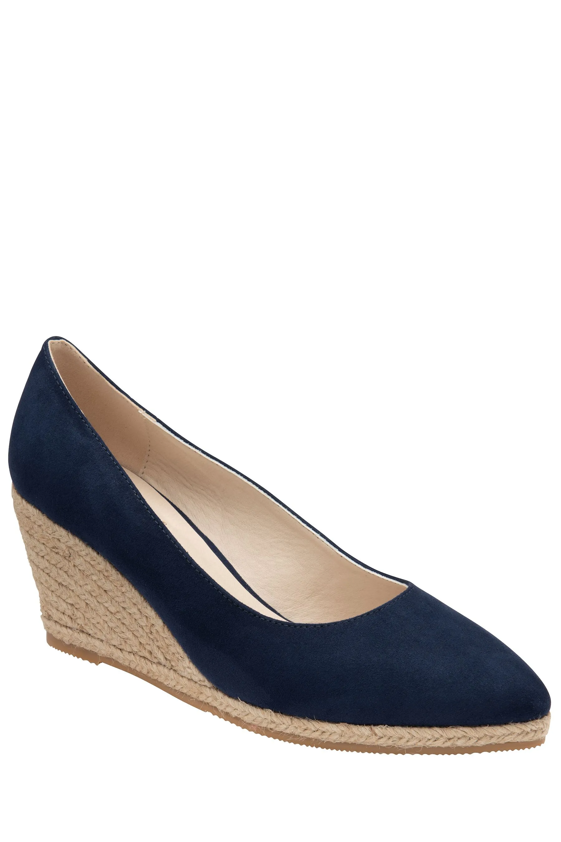 Lotus - Scarpe in microfibra con zeppa
