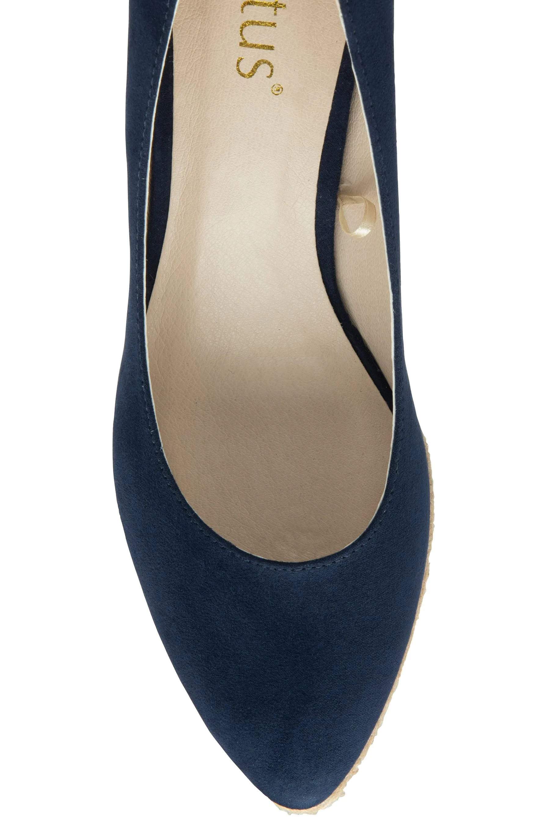 Lotus - Scarpe in microfibra con zeppa