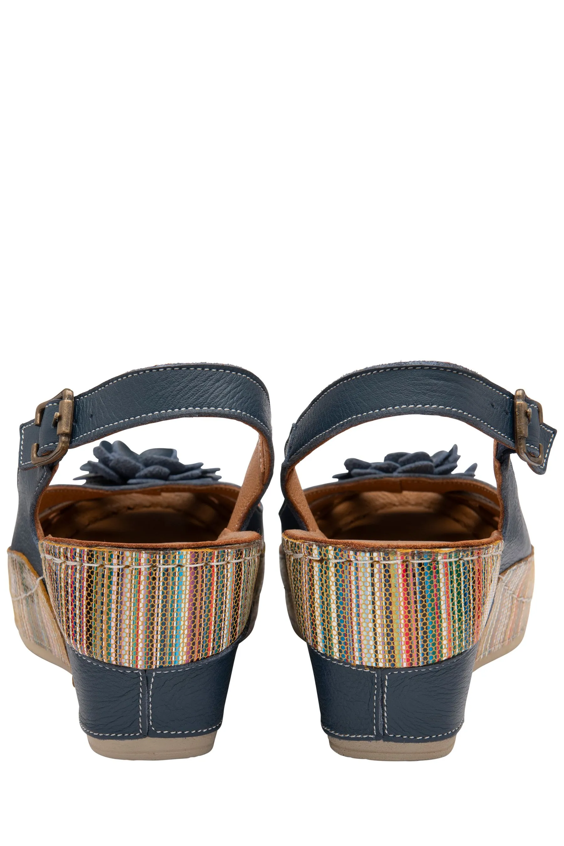 Lotus - Scarpe in pelle con cinturino posteriore