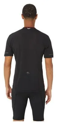 Maglia a maniche corte Asics Fujitrail Run Red Black Uomo