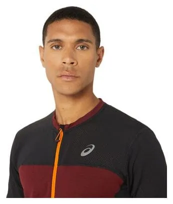 Maglia a maniche corte Asics Fujitrail Run Red Black Uomo
