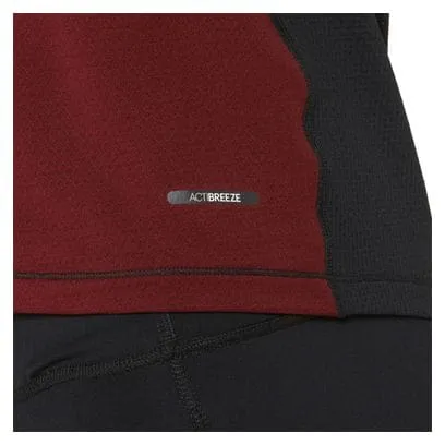 Maglia a maniche corte Asics Fujitrail Run Red Black Uomo