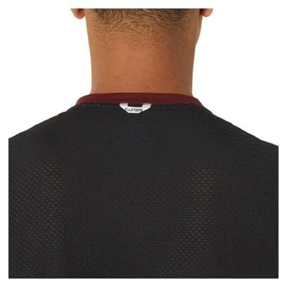 Maglia a maniche corte Asics Fujitrail Run Red Black Uomo