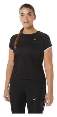 Maglia a maniche corte Asics Run Icon Donna Nero