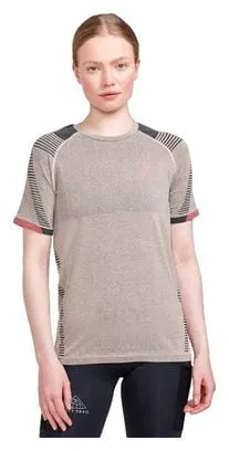 Maglia a maniche corte Craft Pro Trail Beige Pink Donna