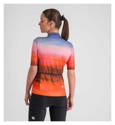 Maglia a maniche corte da donna Sportful Flow Supergiara Coral