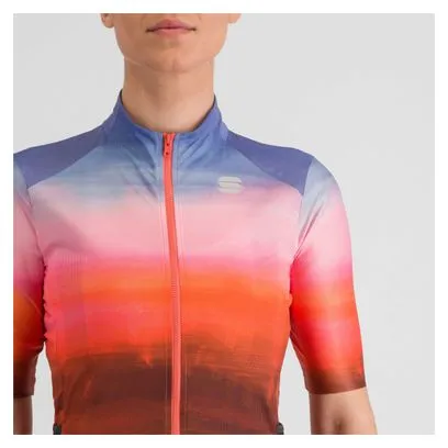 Maglia a maniche corte da donna Sportful Flow Supergiara Coral