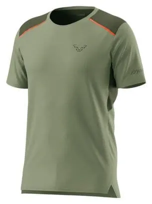 Maglia a maniche corte Dynafit Sky Khaki da uomo