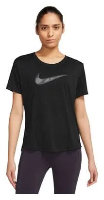 Maglia a maniche corte Nike Dri-Fit Swoosh Donna Nero