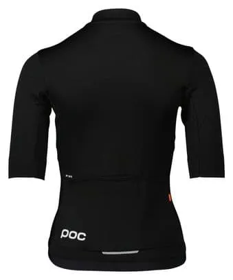 Maglia a maniche corte Poc Thermal Lite Uranium Donna Nero