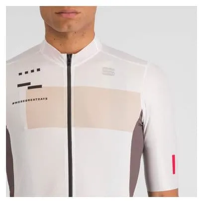 Maglia a maniche corte Sportful Breakout Supergiara Bianco