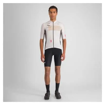 Maglia a maniche corte Sportful Breakout Supergiara Bianco