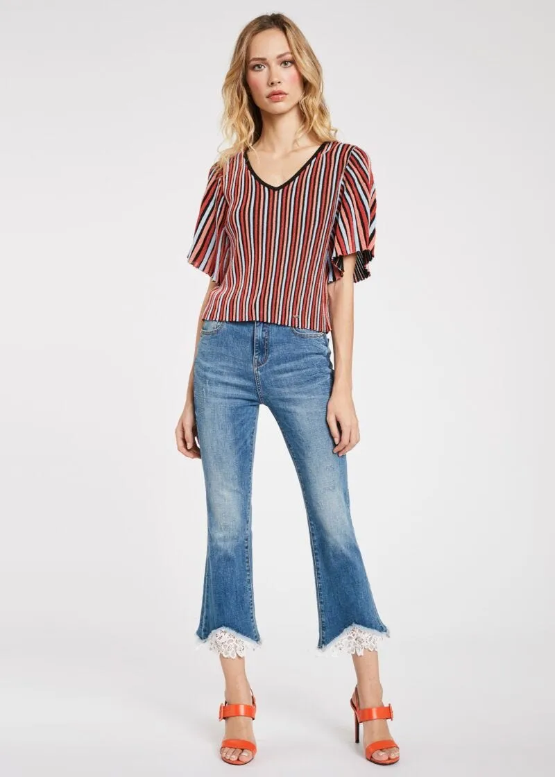 Maglia a righe
