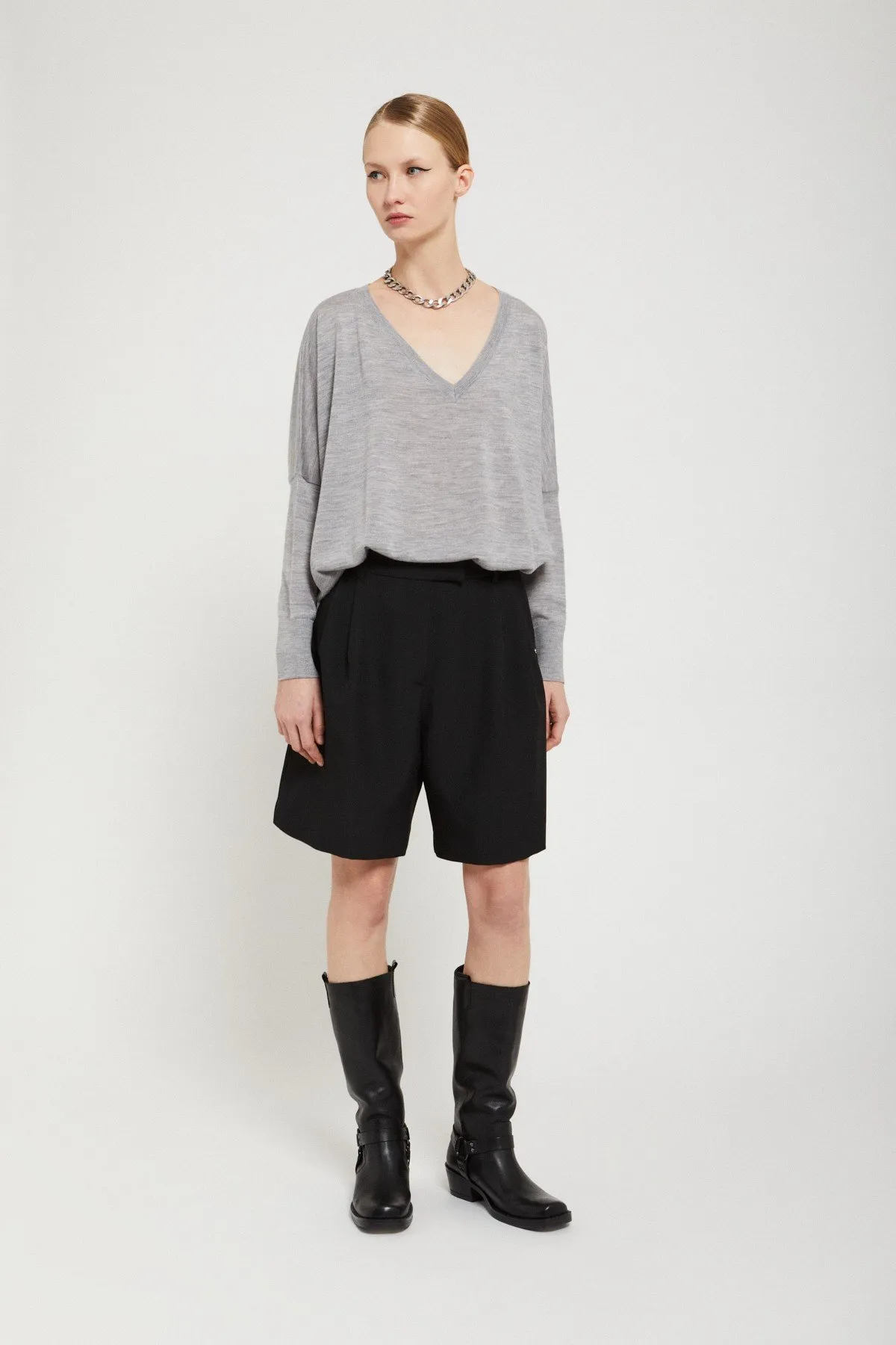 Maglia in lana merino    