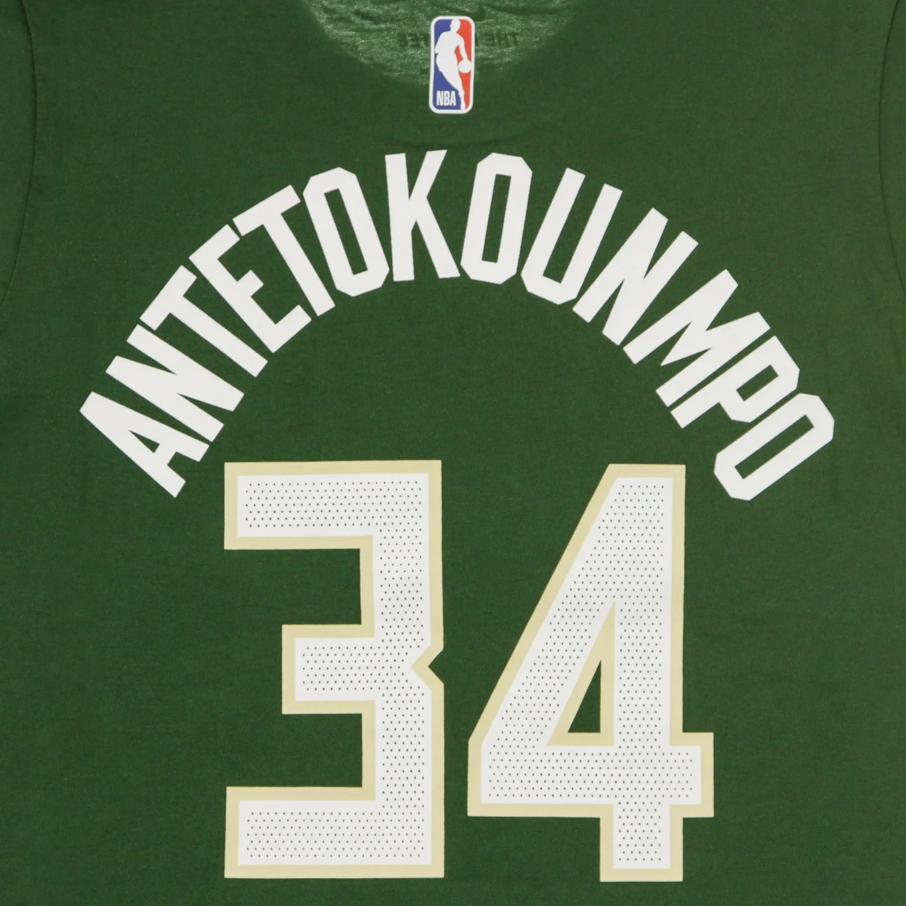 Maglietta Ragazzo Nba Icon Edition Tee No 34 Giannis Antetokounmpo Milbuc Original Team Colors