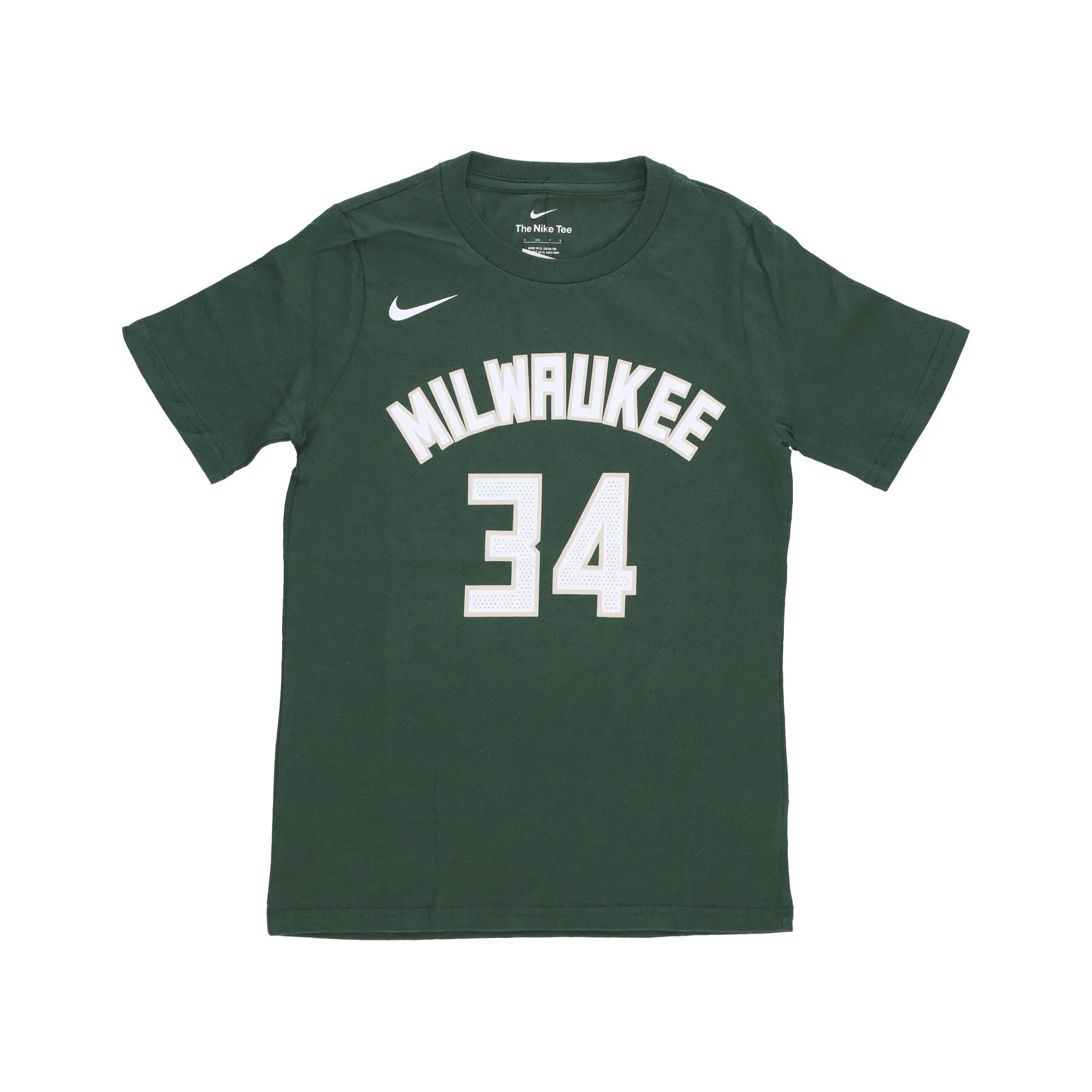 Maglietta Ragazzo Nba Icon Edition Tee No 34 Giannis Antetokounmpo Milbuc Original Team Colors