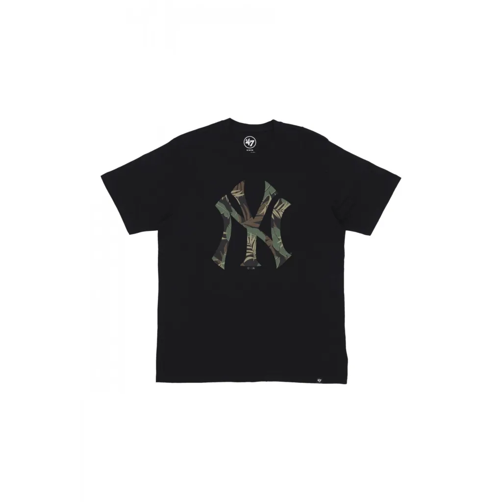 maglietta uomo mlb imprint echo tee neyyan JET BLACK