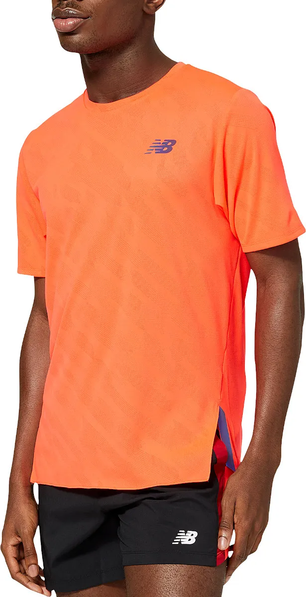 Magliette New Balance Q Speed Jacquard Short Sleeve
