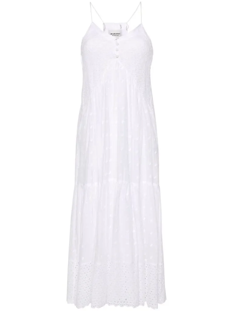 marant étoile Abito in pizzo sangallo