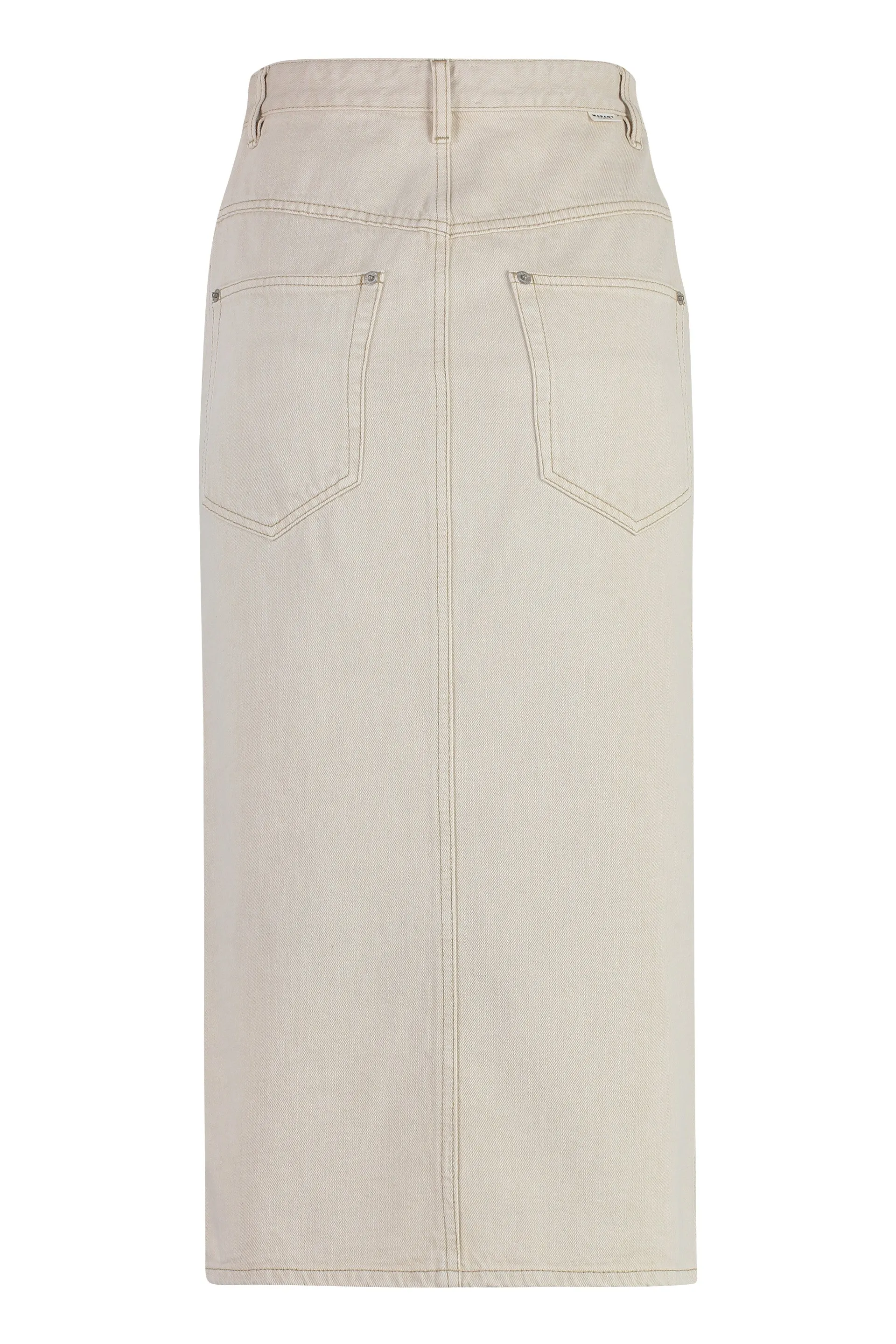 Marant étoile Gonna Vandy in denim