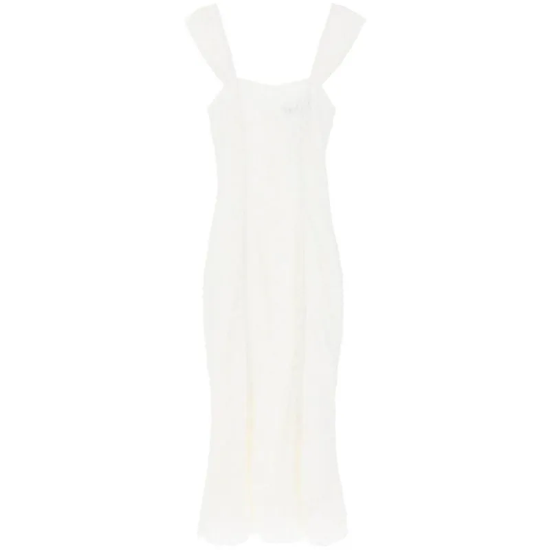 Maxi abito in pizzo