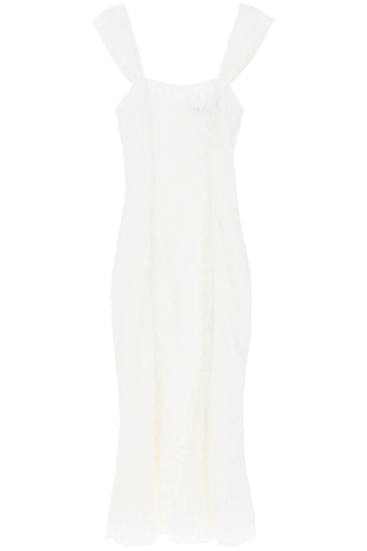 Maxi abito in pizzo
