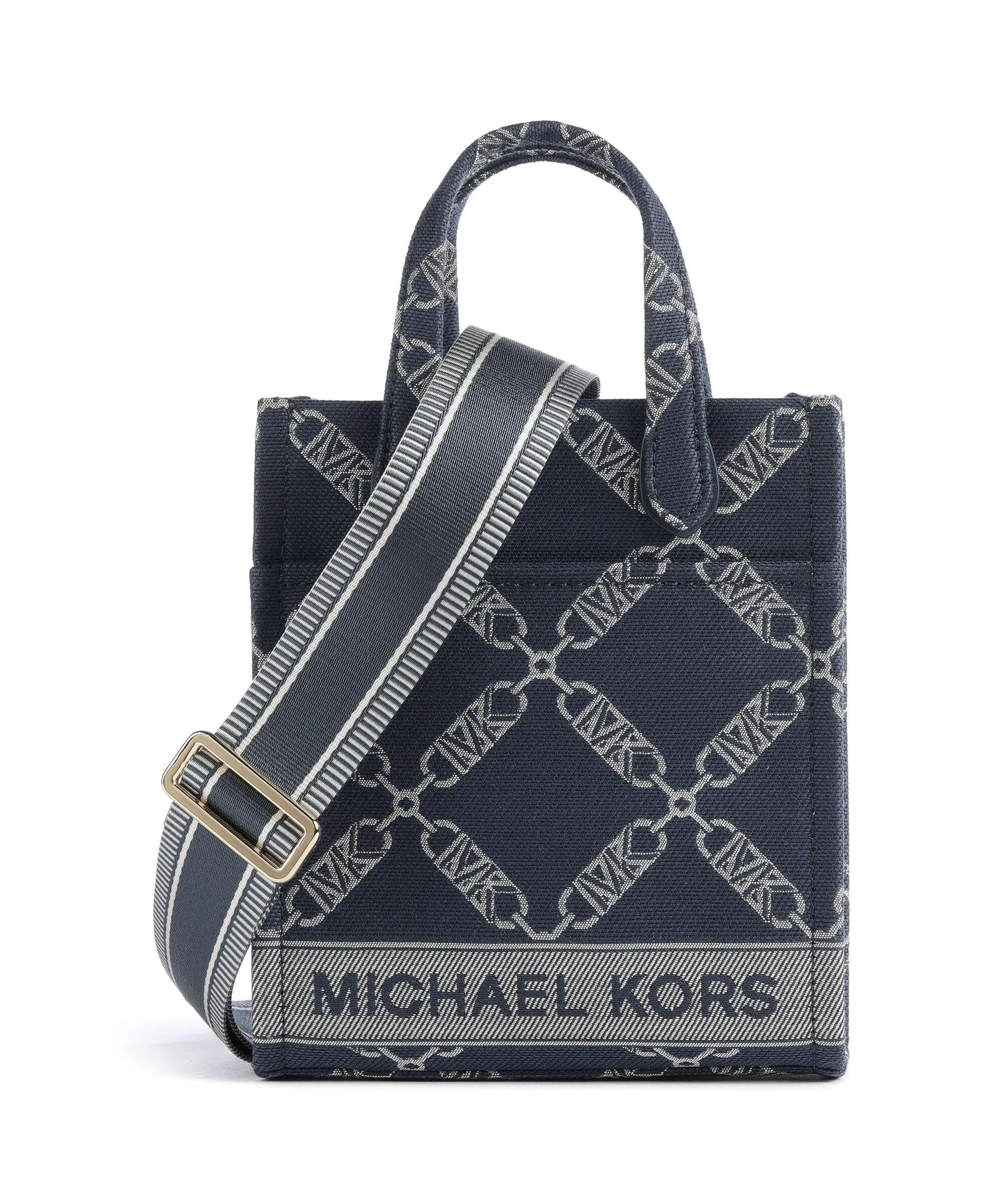  Michael Kors Gigi Borsa a tracolla cotone blu scuro  