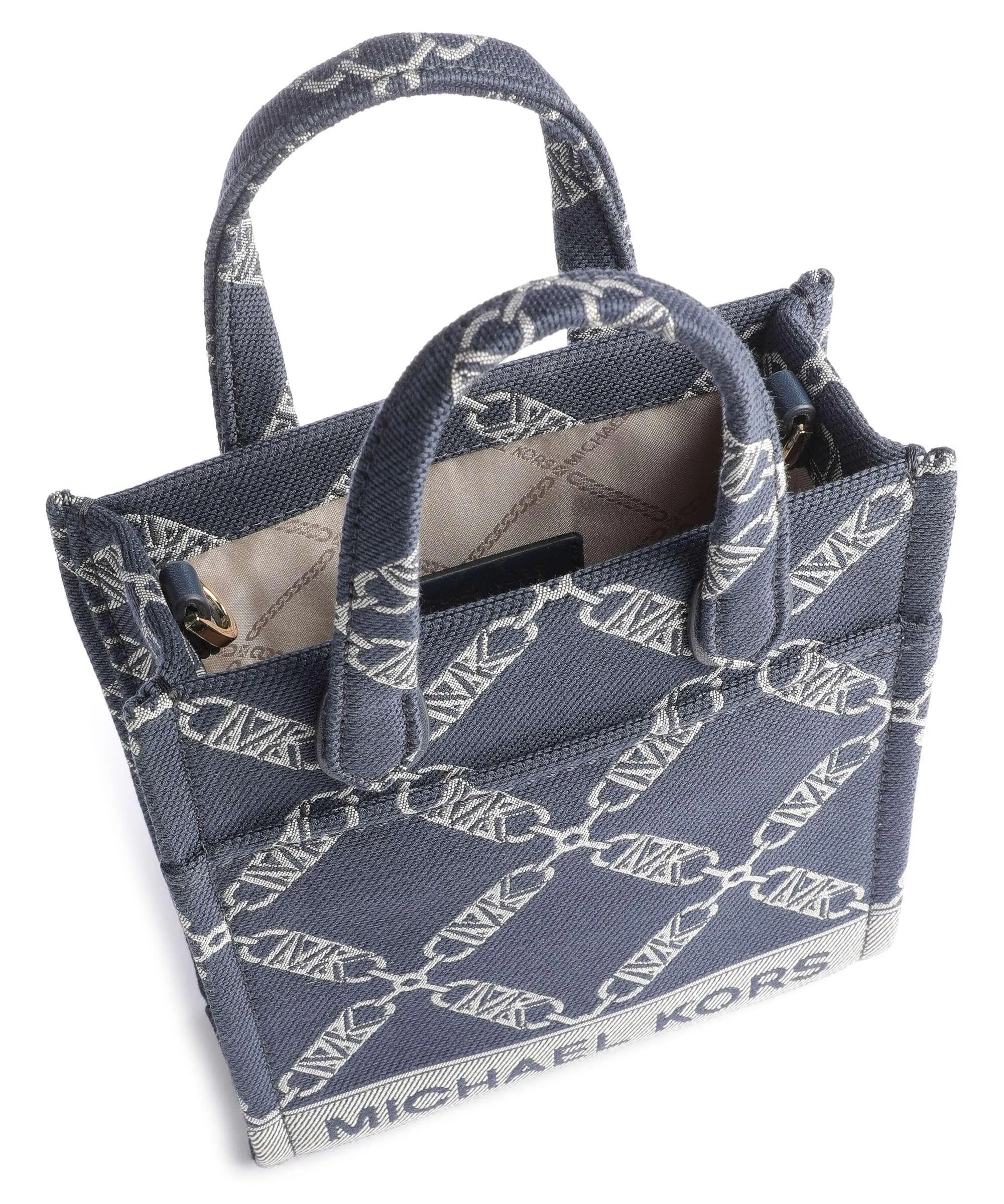  Michael Kors Gigi Borsa a tracolla cotone blu scuro  
