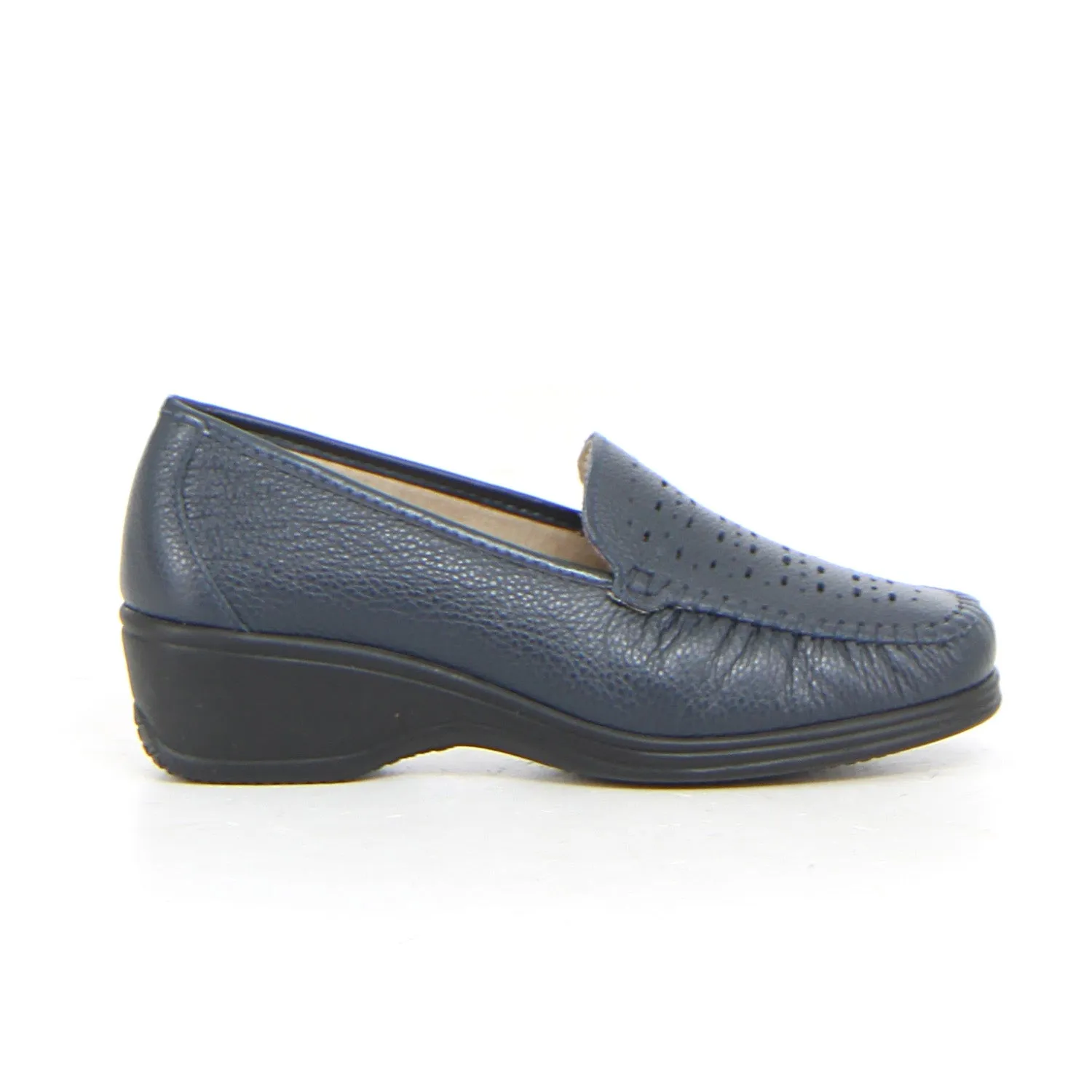 Mocassino con zeppa
