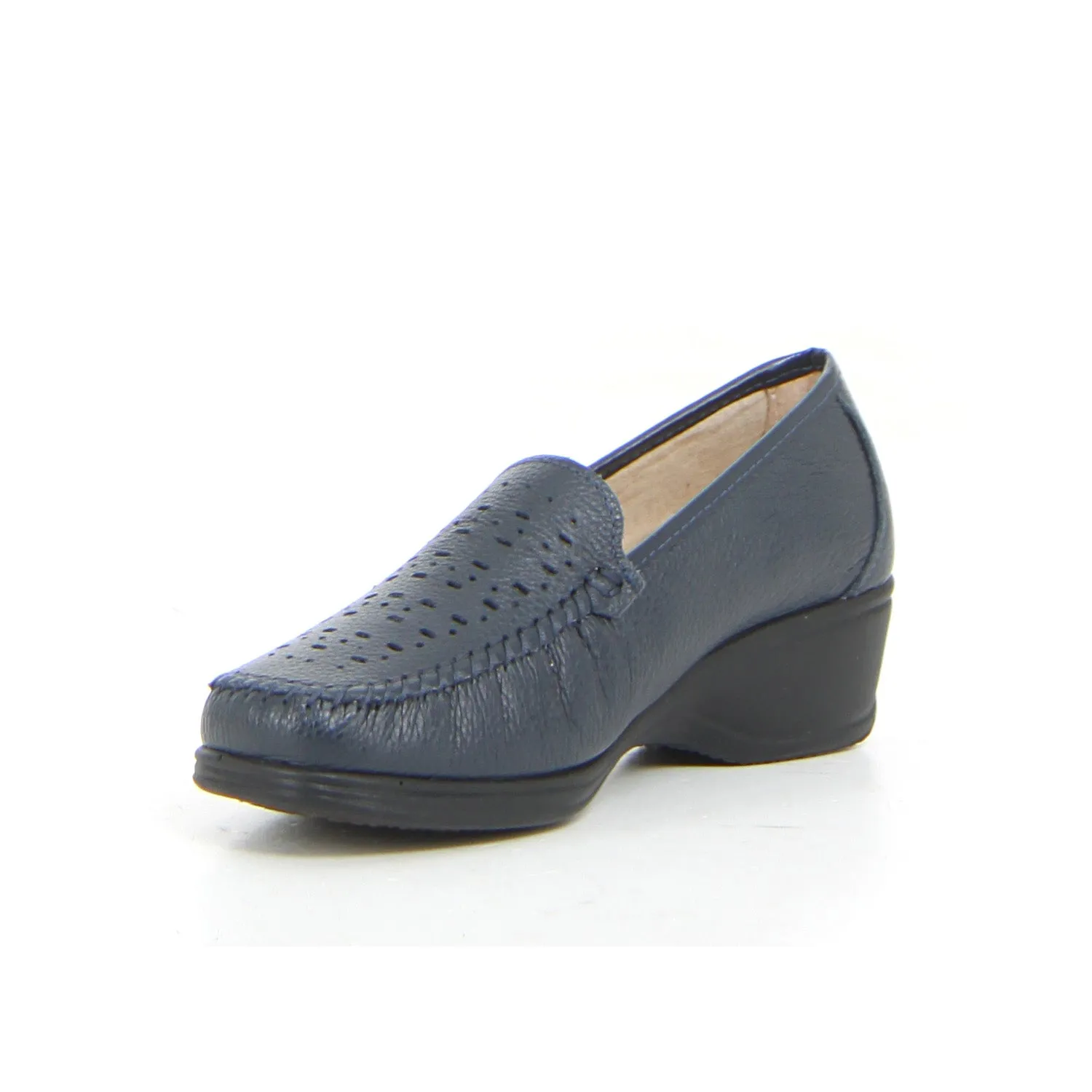Mocassino con zeppa