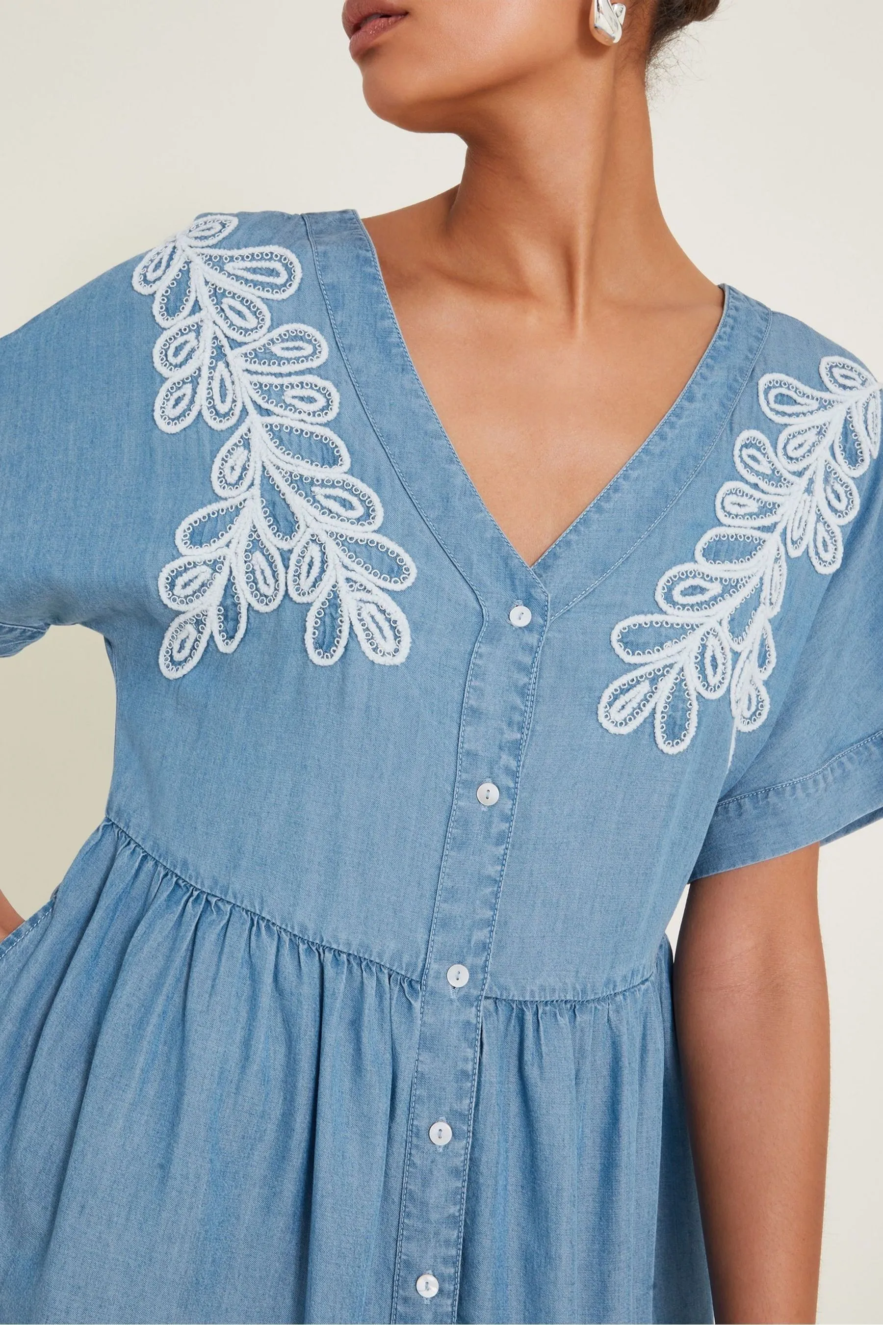 Monsoon Pizzo - Abito ricamato