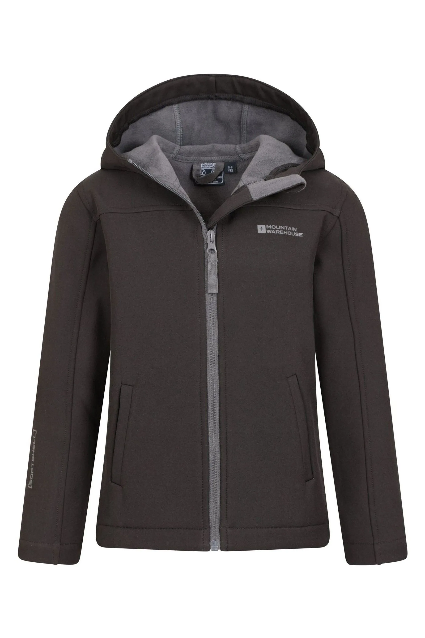 Mountain Warehouse Exodus Kids Giacca Softshell resistente all'acqua    