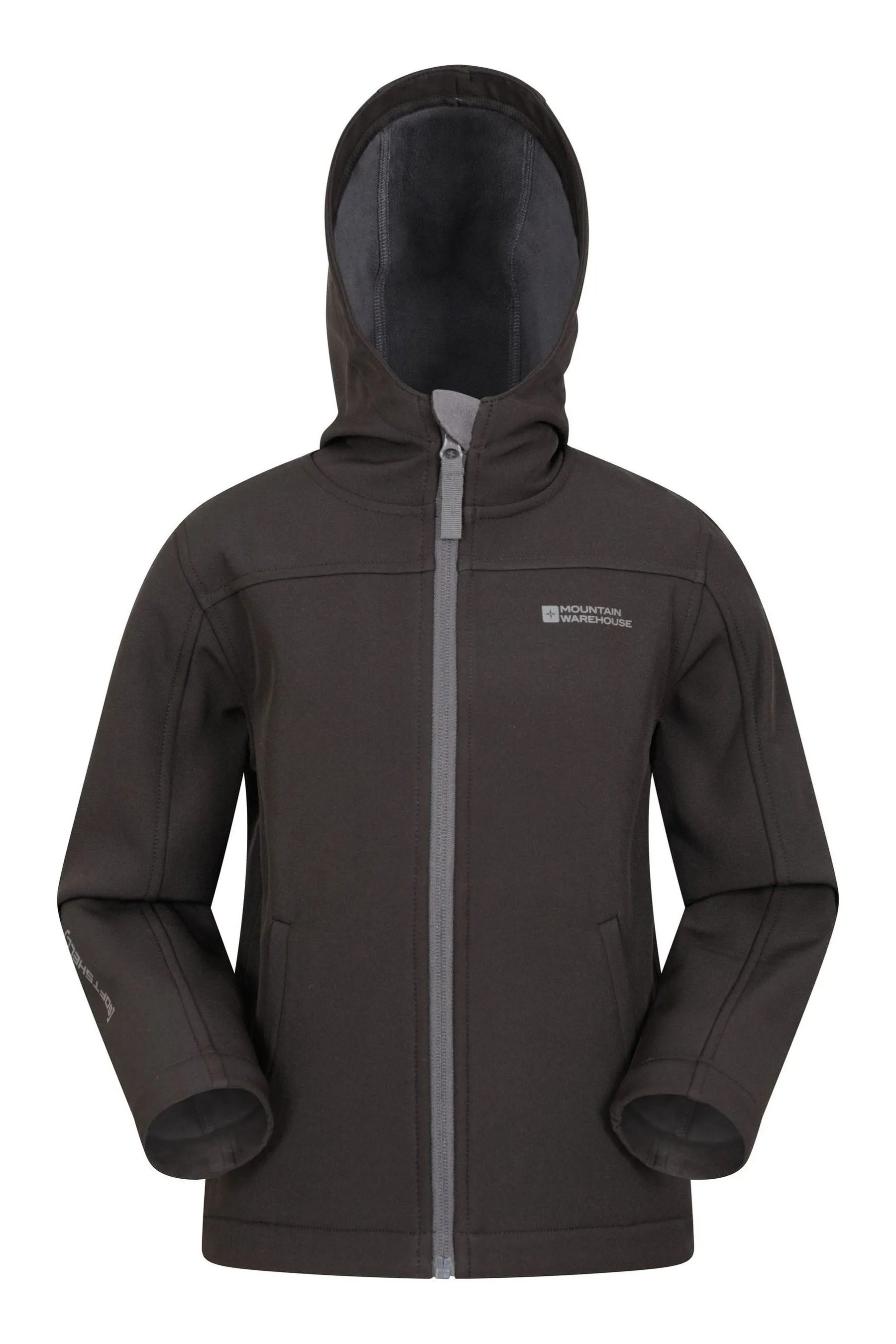 Mountain Warehouse Exodus Kids Giacca Softshell resistente all'acqua    