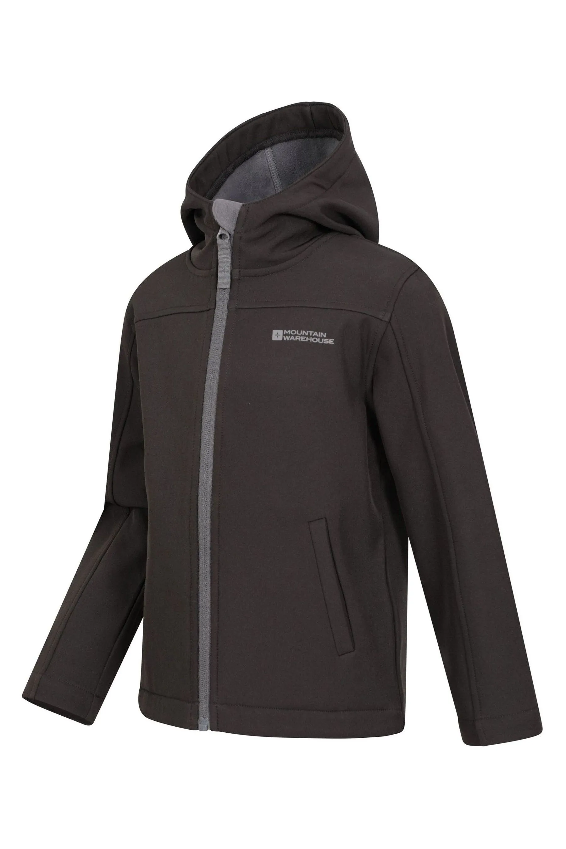 Mountain Warehouse Exodus Kids Giacca Softshell resistente all'acqua    