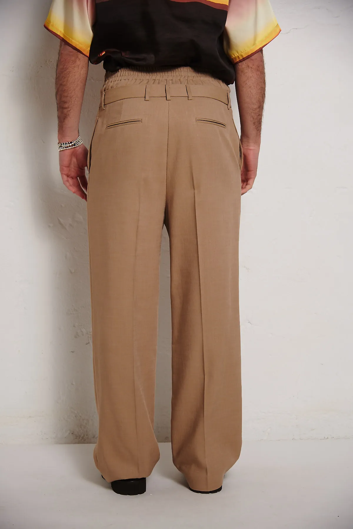 MSGM Pantalone con effetto boxer