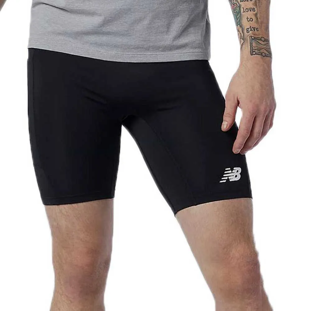 New Balance Fast Flight 8 Inch Fitted Short (Black)