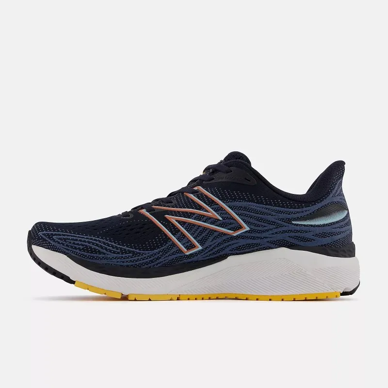NEW BALANCE Fresh Foam X 860v12  Eclipse con Spring Tide e Vibrant Orange