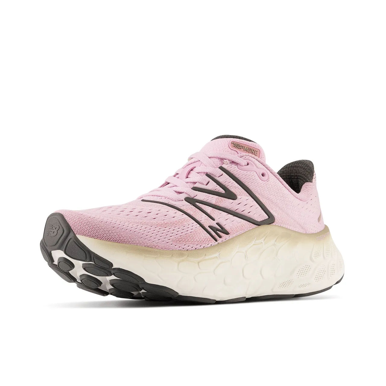 New Balance Fresh Foam X More v4 – Scarpa donna – Lilac cloud blacktop light gold metallic