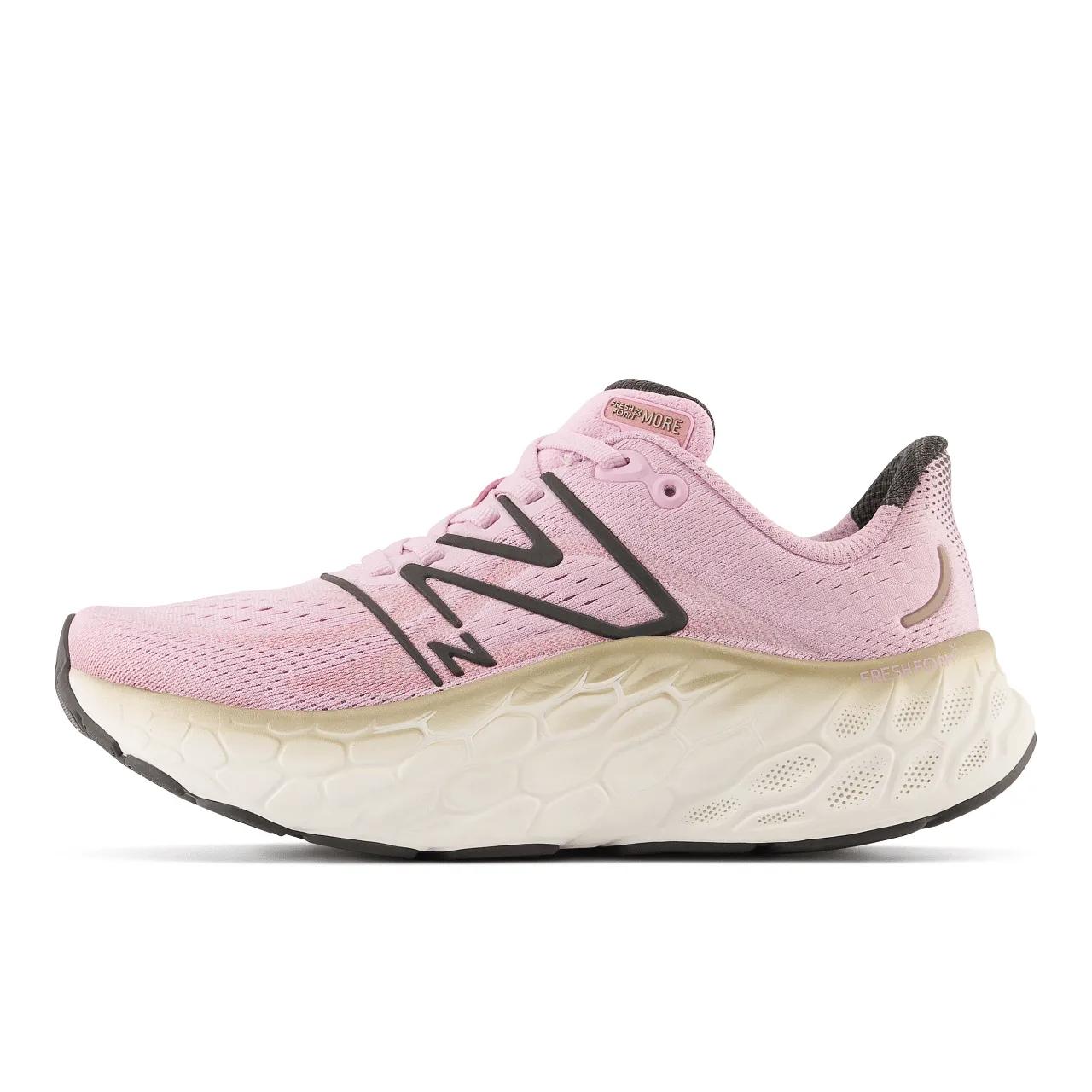 New Balance Fresh Foam X More v4 – Scarpa donna – Lilac cloud blacktop light gold metallic