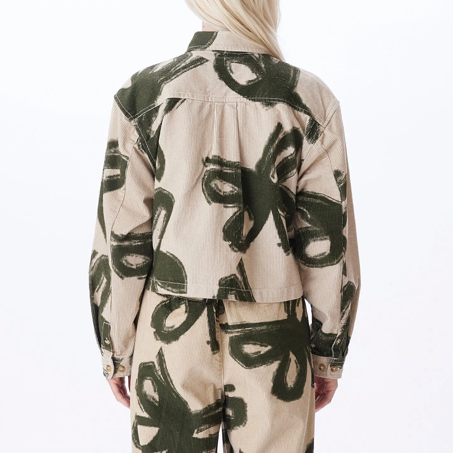 OBEY NABI CORD SHIRT LS