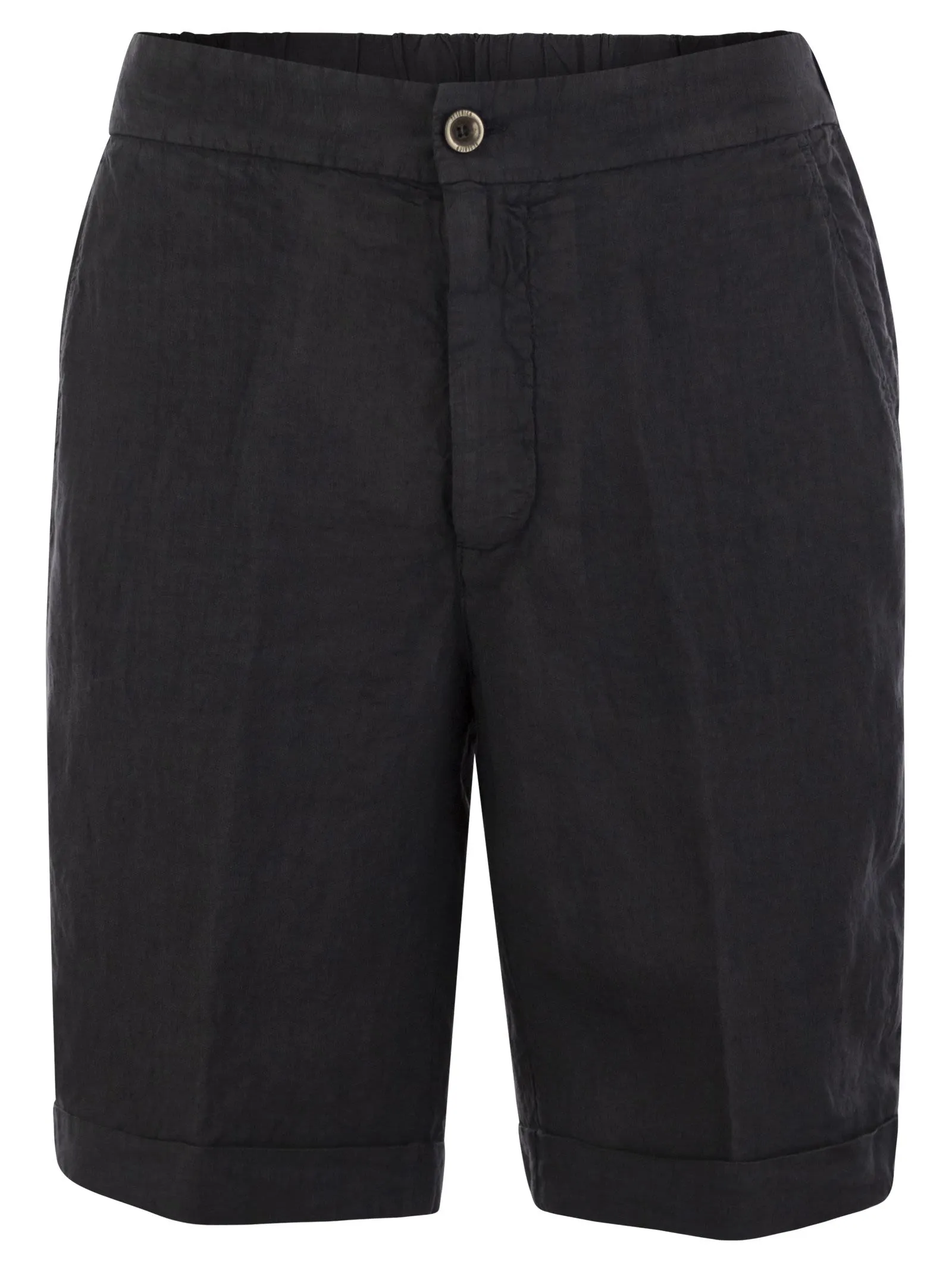 Pantaloncini in tela di lino