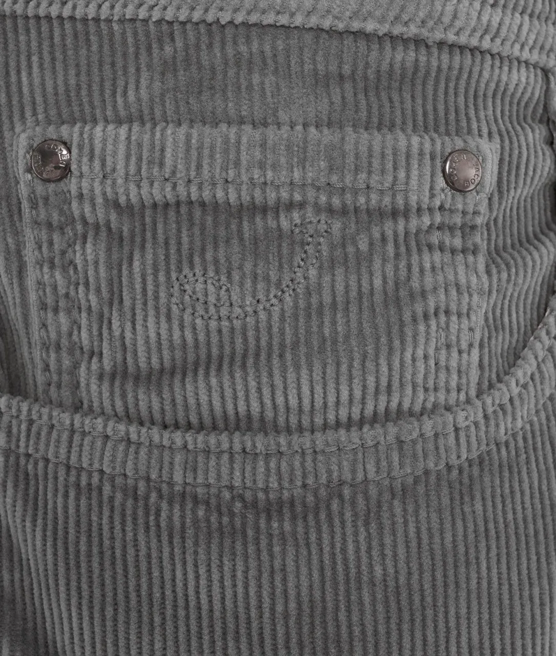 Pantalone in velluto a coste Bard grigio grigio