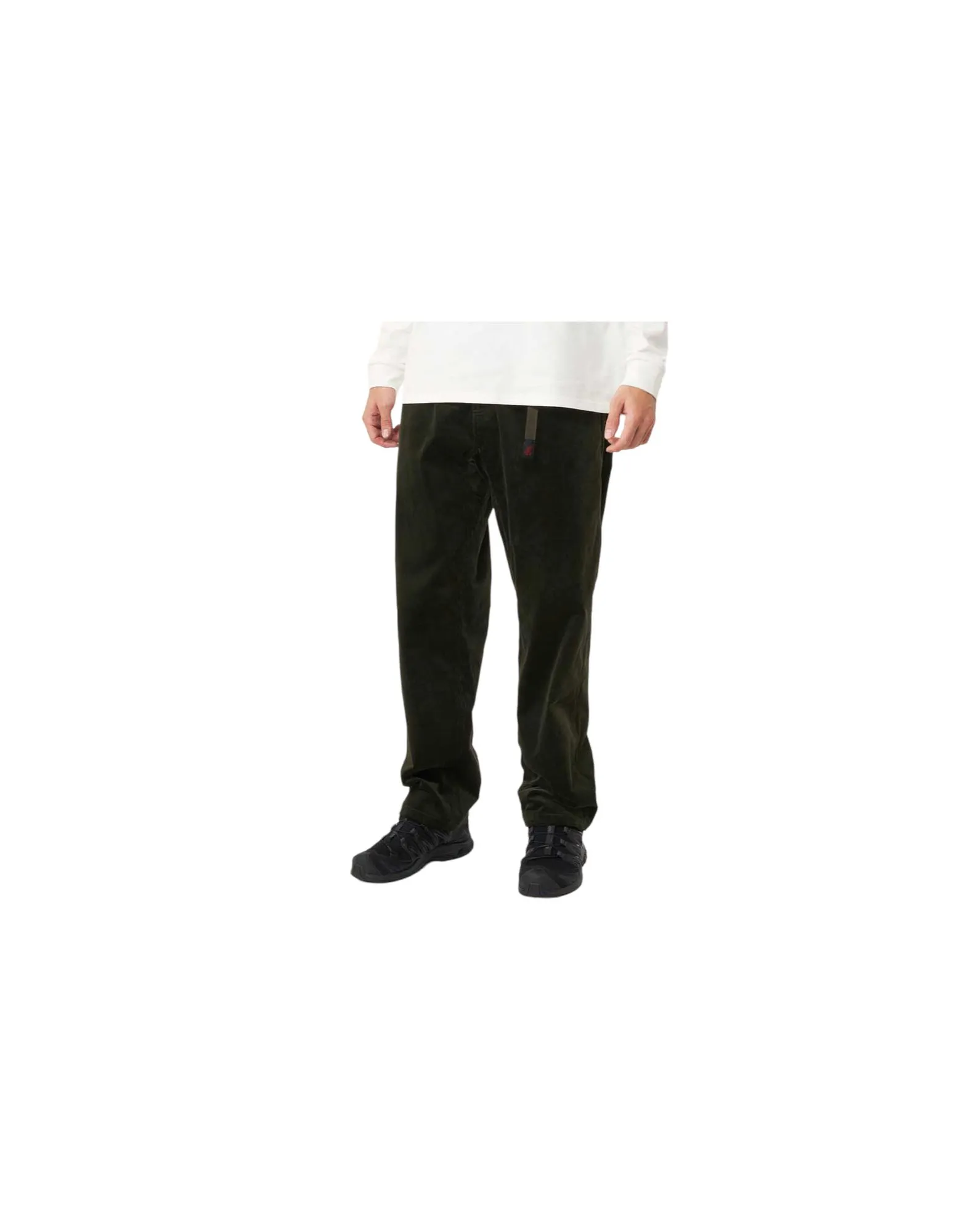 Pantaloni Corduroy Uomo Dark Green