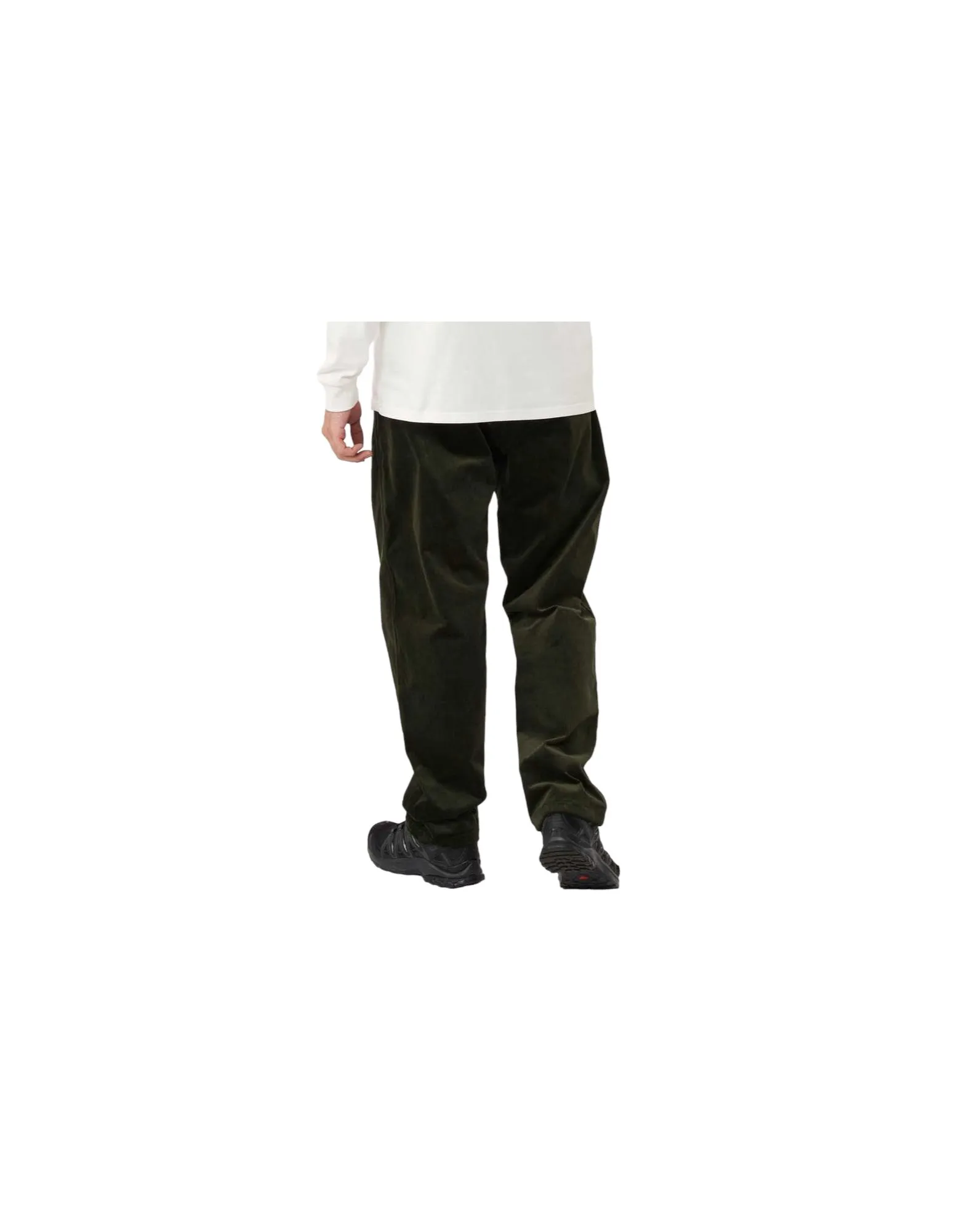 Pantaloni Corduroy Uomo Dark Green