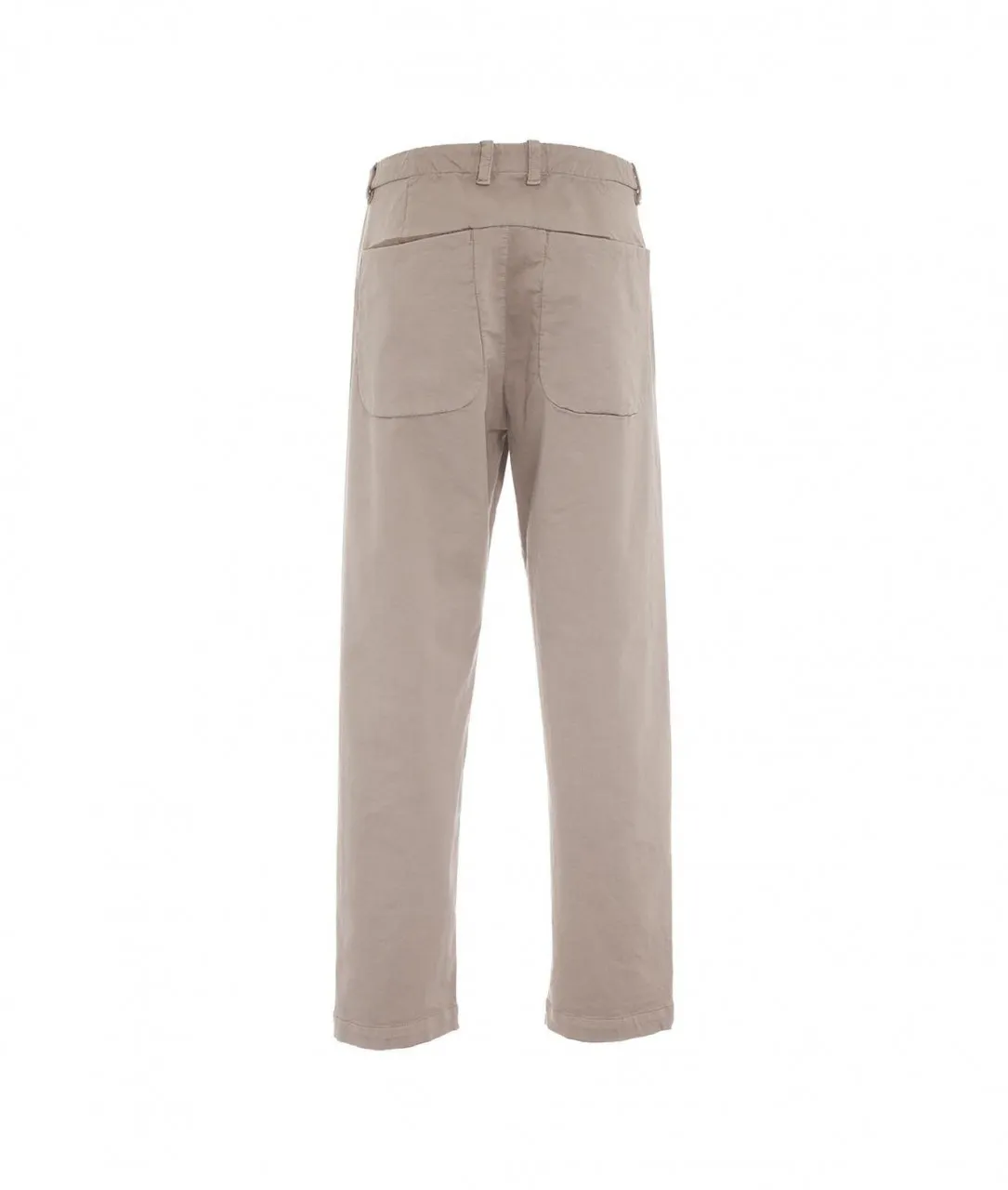 Pantaloni di cotone beige beige